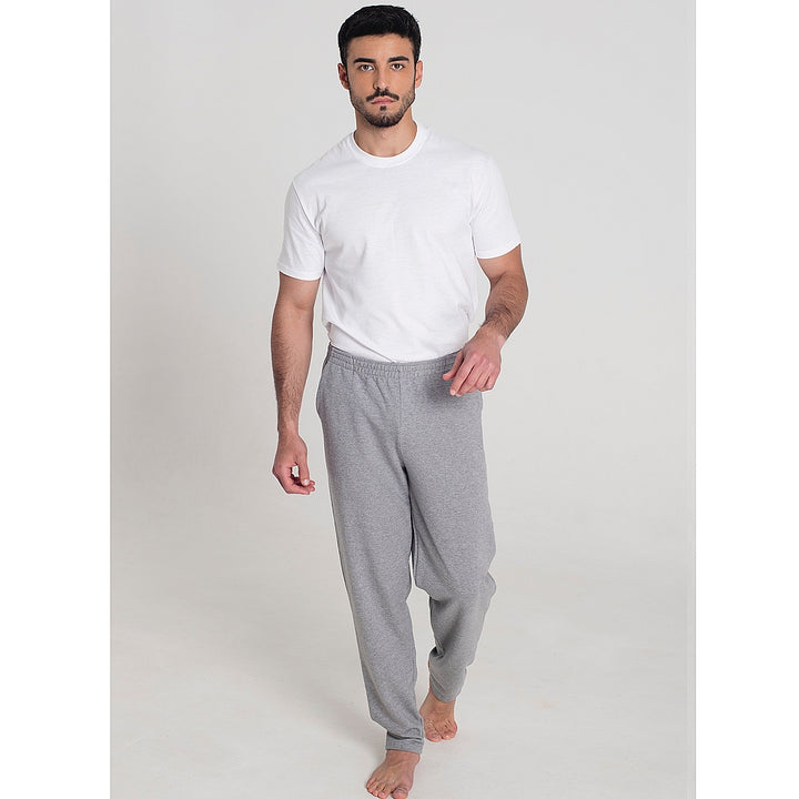 7480 PANTALÓN ALGODÓN BOLSILLOS Y CORDÓN 129-Gris Vigoré