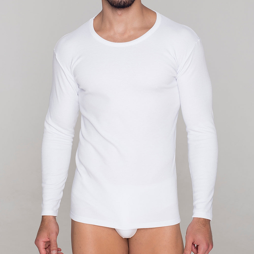 9203b CAMISETA TÉRMICA MANGA LARGA SECADO RÁPIDO 000-Blanco 2XL-64