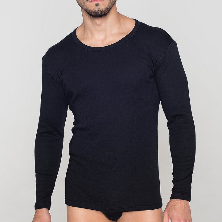 9203b CAMISETA TÉRMICA MANGA LARGA SECADO RÁPIDO 009-Negro 2XL-64