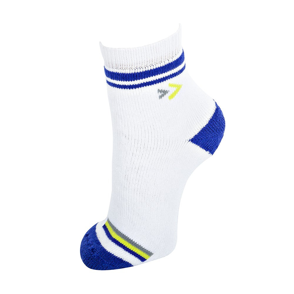 4843 2 PARES BOOMERANG 291-Blanco-Azul Royal