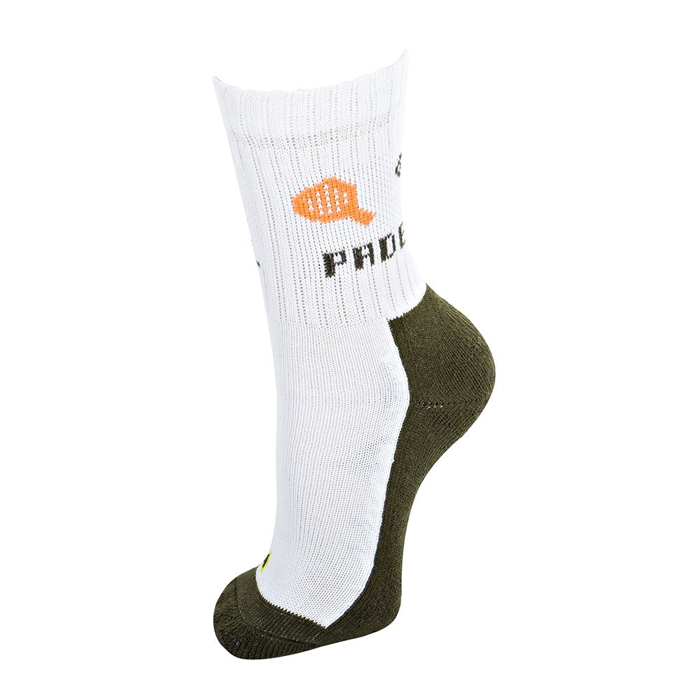 4844 2 PARES PÁDEL 846-Blanco-Verde Kaki