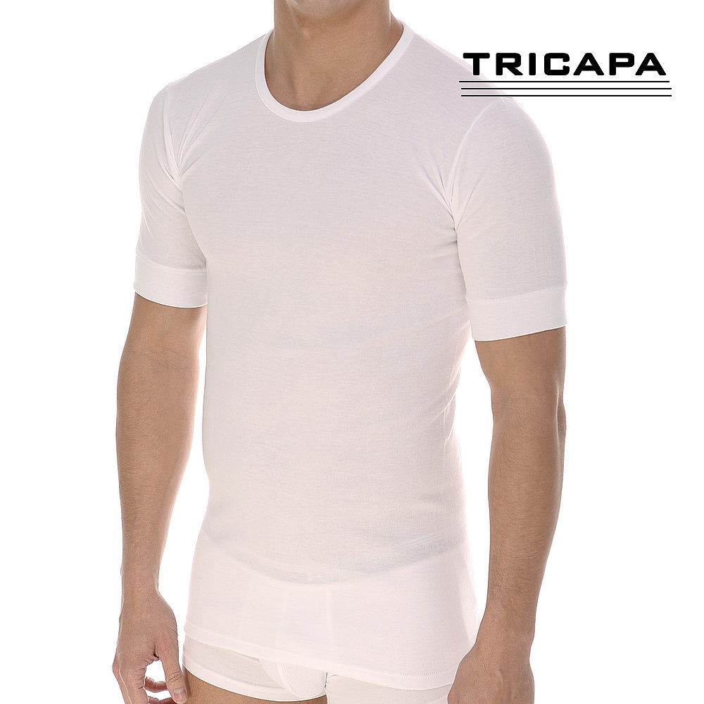 9256 CAMISETA MANGA CORTA TRICAPA 000-Blanco