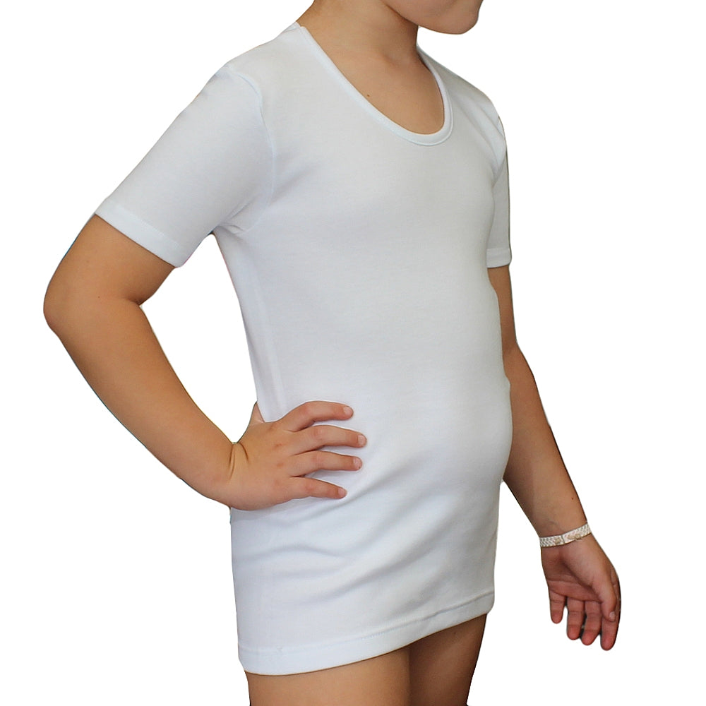 9813 CAMISETA MANGA CORTA TÉRMICA SECADO RÁPIDO NIÑA