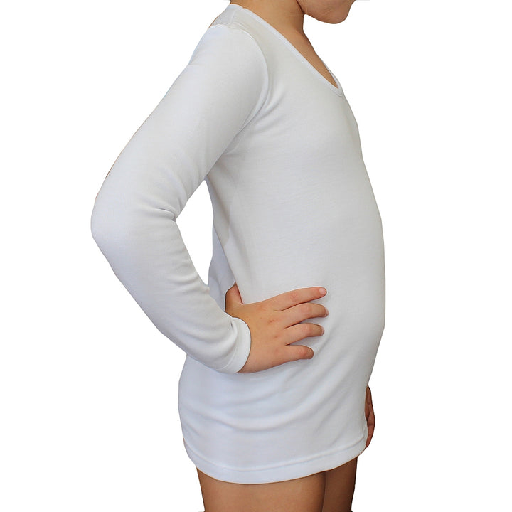 9814 CAMISETA MANGA LARGA TÉRMICA SECADO RÁPIDO NIÑA