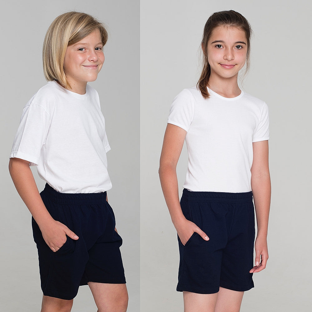 7128 PANTALONES CORTOS UNISEX ALGODÓN 036-Marino