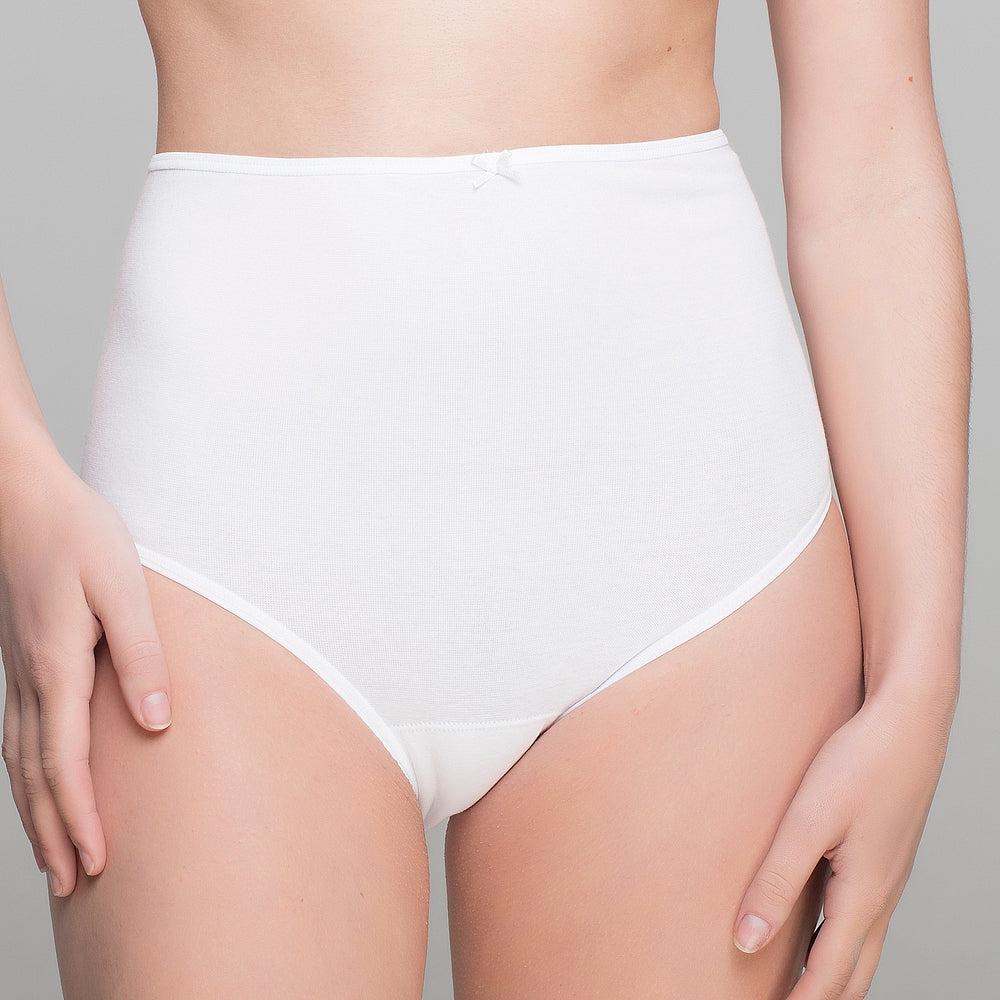 5638 BRAGA ALTA ADAPTABLE SIN COSTURAS 000-Blanco