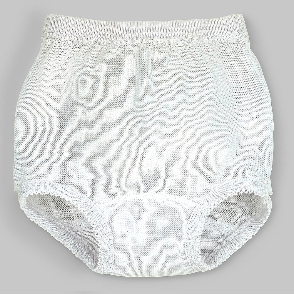 2504 CUBREPAÑAL VOLANTES PERLÉ 000-Blanco