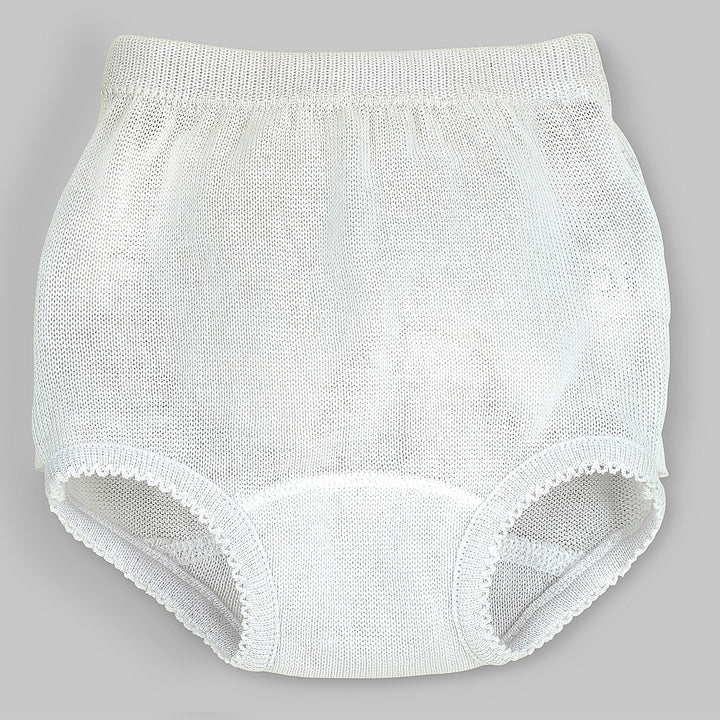 2504 CUBREPAÑAL VOLANTES PERLÉ 000-Blanco