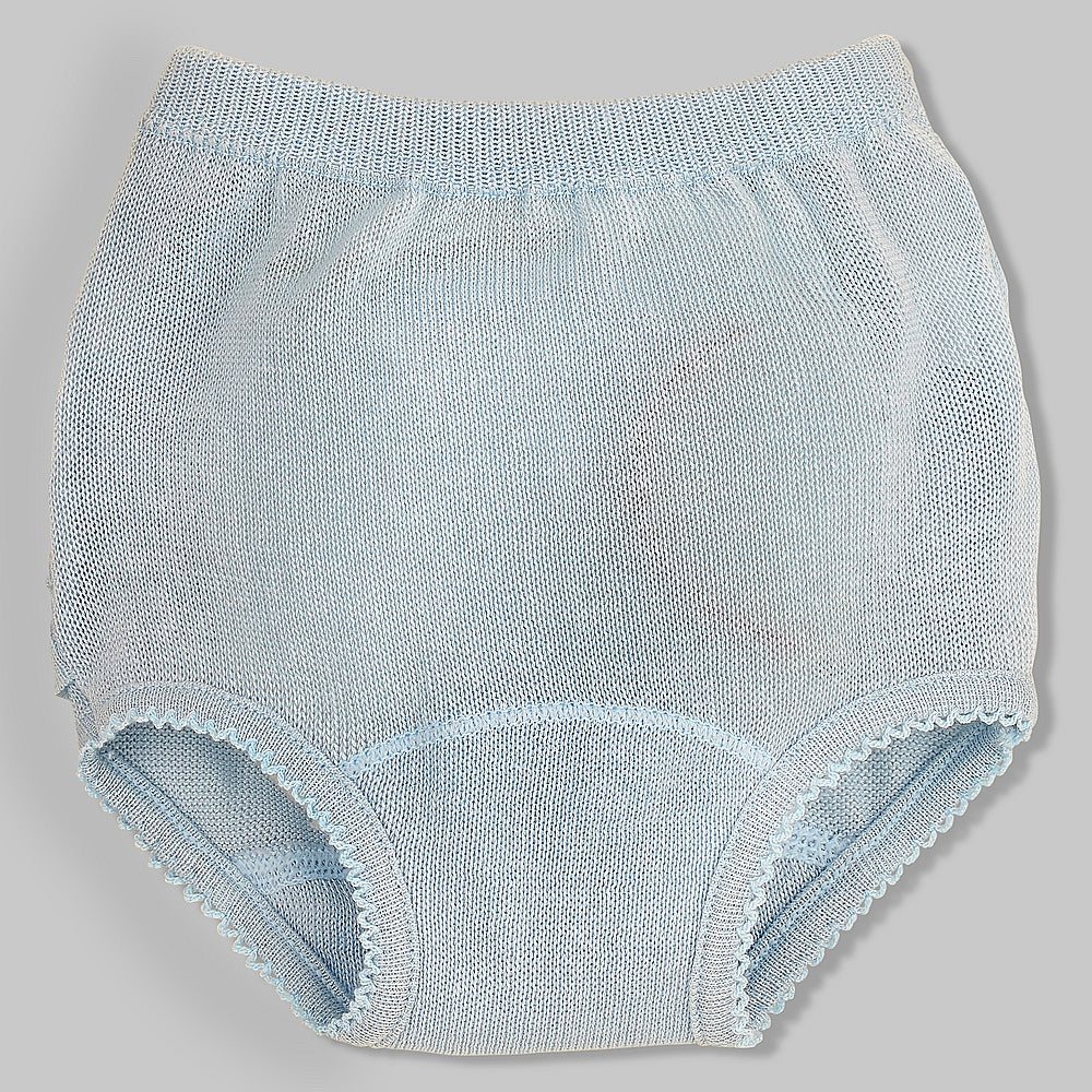 2504 CUBREPAÑAL VOLANTES PERLÉ 209-Celeste