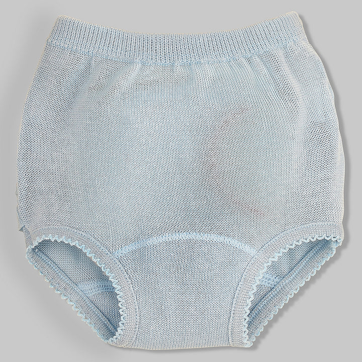 2504 CUBREPAÑAL VOLANTES PERLÉ 209-Celeste