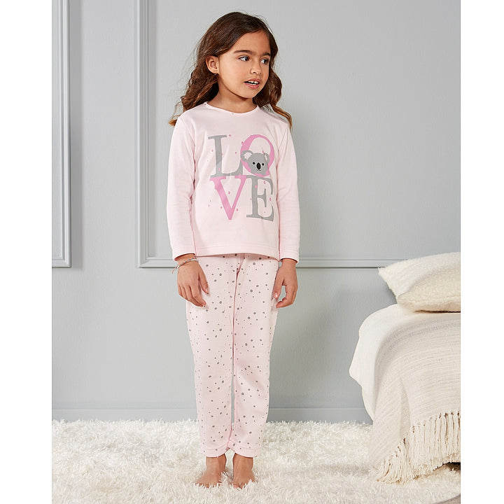PIJAMA AFELPADO LOVE KOALA Único 2