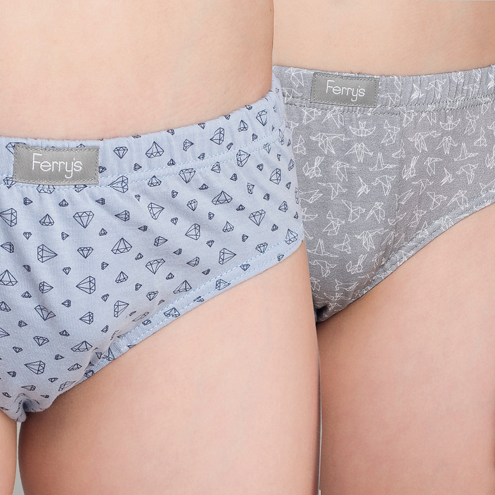 344 PACK SLIPS ESTAMPADOS ALGODÓN Único