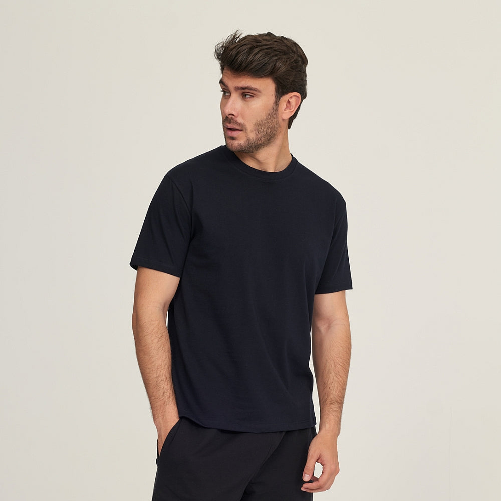 7300b CAMISETA MANGA CORTA BÁSICA 036-Marino 2XL-64