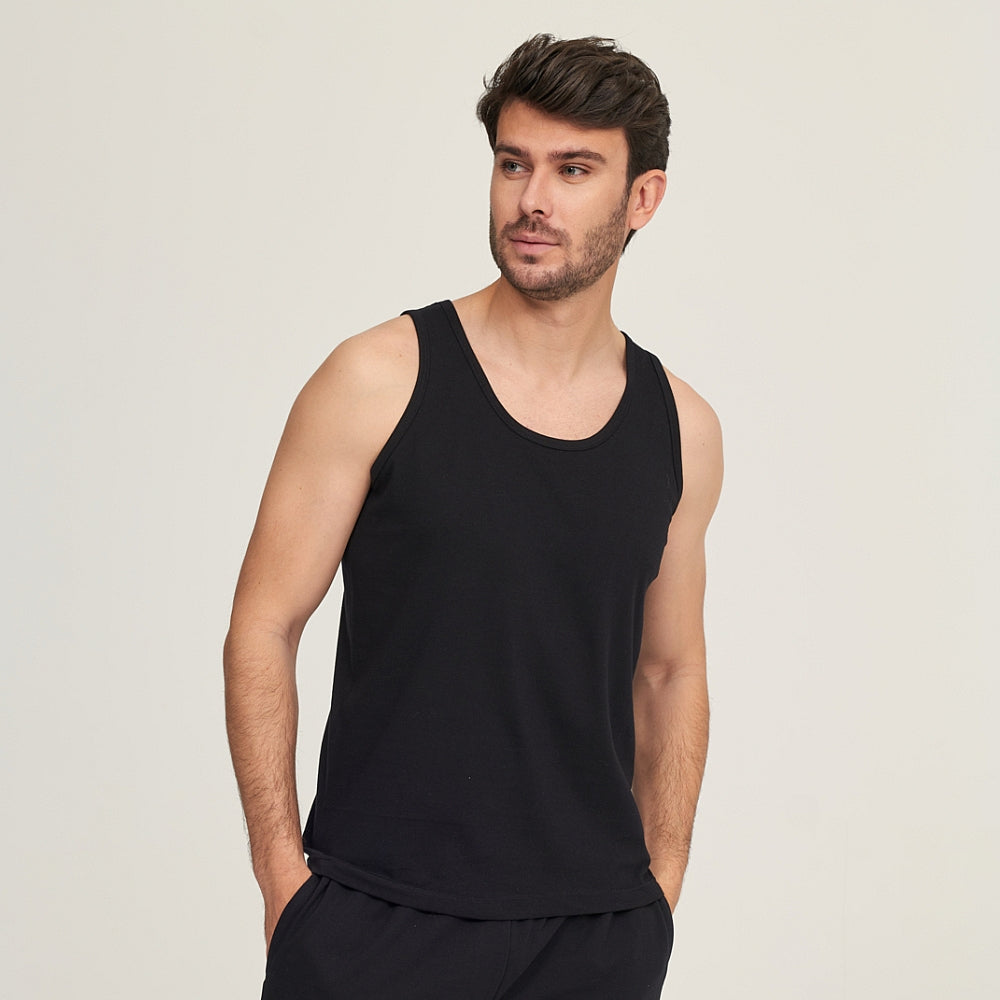 7337b CAMISETA TIRANTES 009-Negro 2XL-64