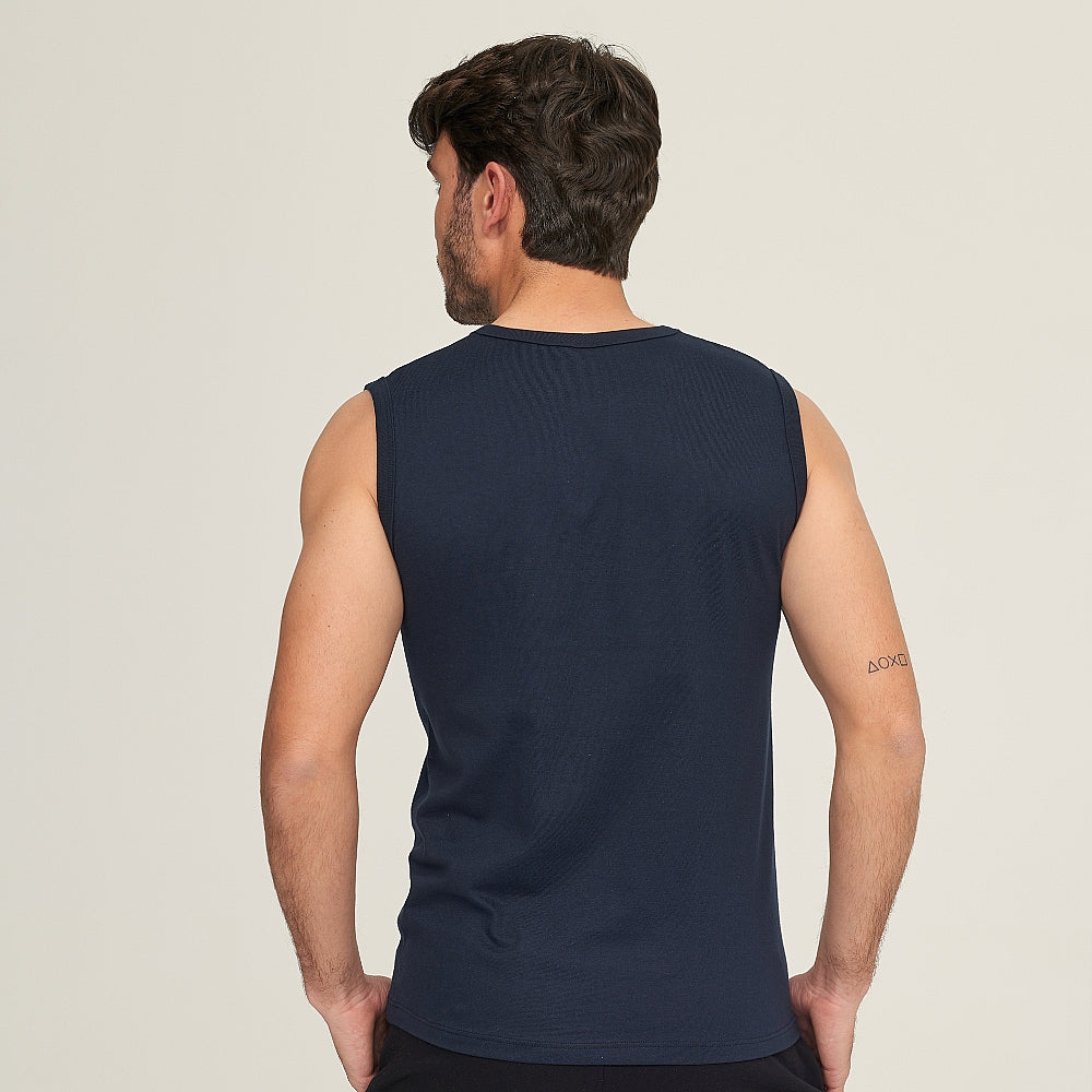 7565 CAMISETA SIN MANGAS NATURAL