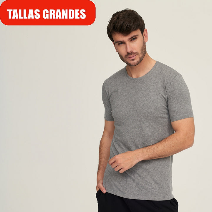 7516b CAMISETA MANGA CORTA TEJIDO FINO