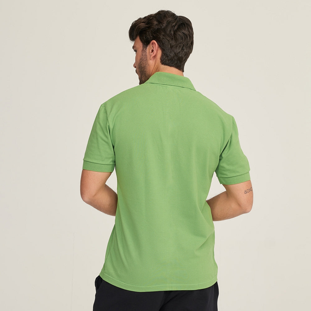 7290 POLO PIQUÉ CON PUÑO Y BOLSILLO. CORTE HOLGADO