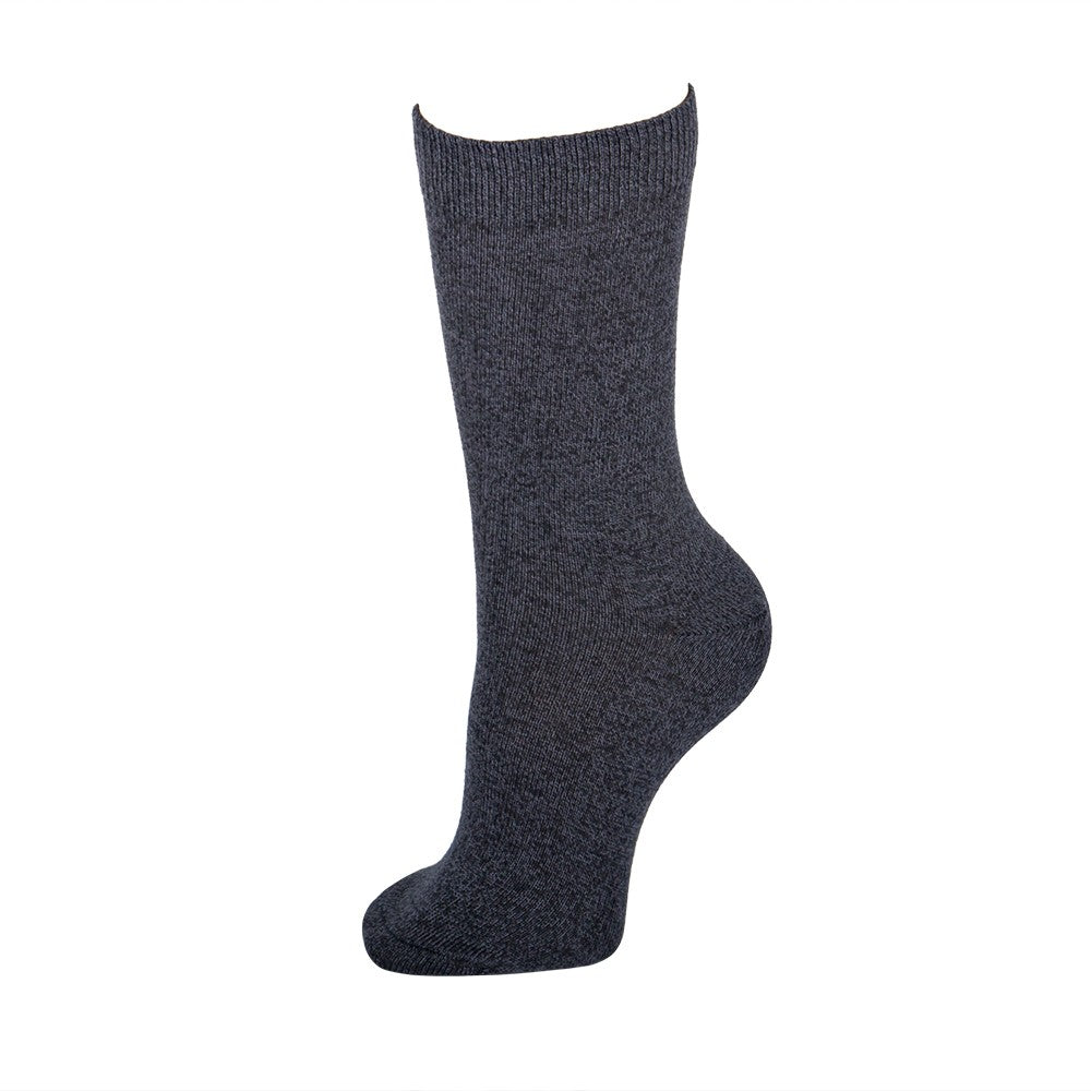 4123 CALCETÍN LISO INVIERNO 131-Antracita