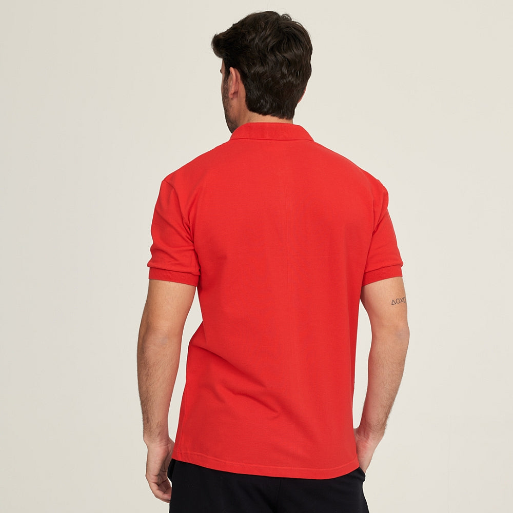 7291 POLO PIQUÉ CON PUÑO. CORTE HOLGADO