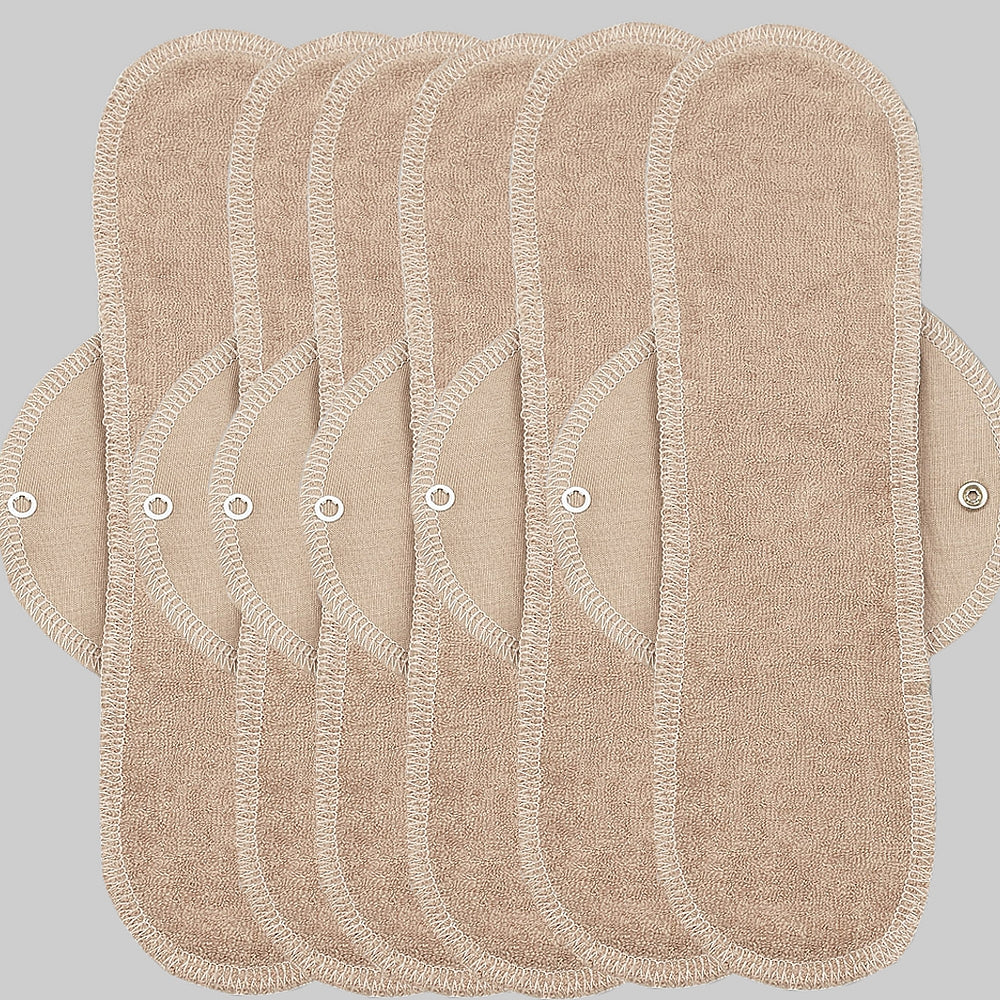 1600V PACK 6 UNIDADES SALVASLIPS DE ALGODÓN VISÓN 405-Visón Talla única