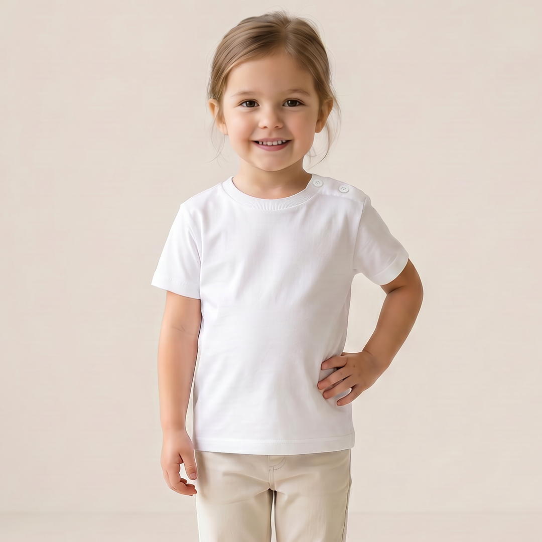 7001 BASIC T-SHIRT WITH SIDE OPENING