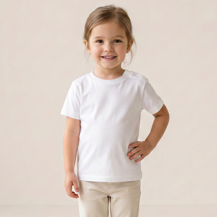 7001 BASIC T-SHIRT WITH SIDE OPENING