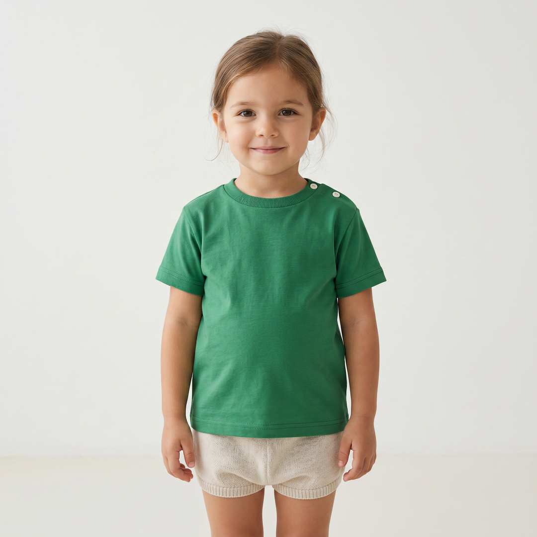7001 BASIC T-SHIRT WITH SIDE OPENING