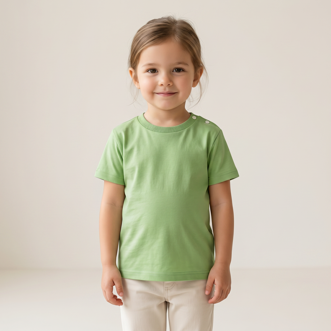 7001 BASIC T-SHIRT WITH SIDE OPENING