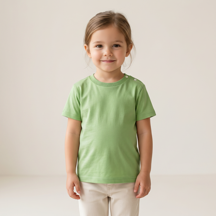 7001 BASIC T-SHIRT WITH SIDE OPENING