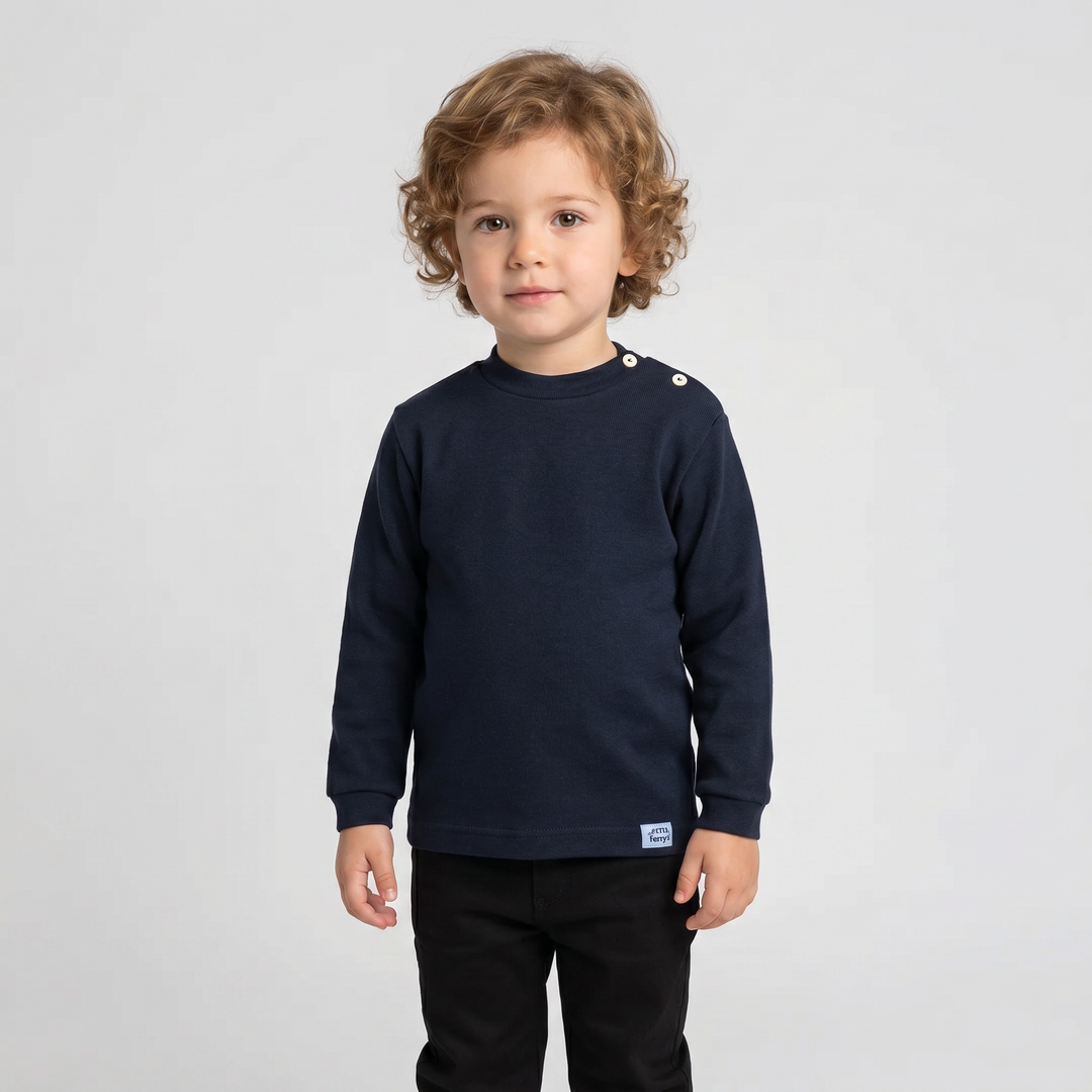 7002 BASIC T-SHIRT WITH SIDE OPENING