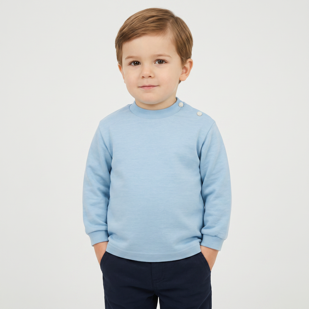 7002 BASIC T-SHIRT WITH SIDE OPENING