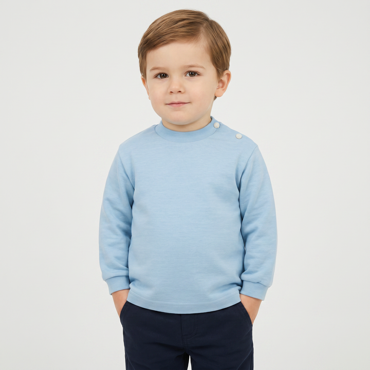 7002 BASIC T-SHIRT WITH SIDE OPENING