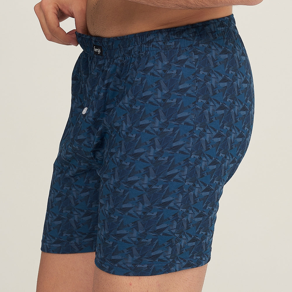 418b PACK 2 BÓXERS ESTAMPADOS PAJARITAS Y FLORES