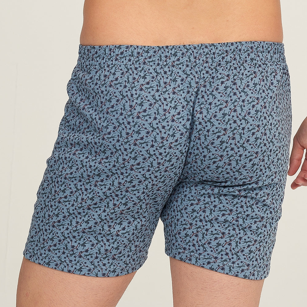 418b PACK 2 BÓXERS ESTAMPADOS PAJARITAS Y FLORES