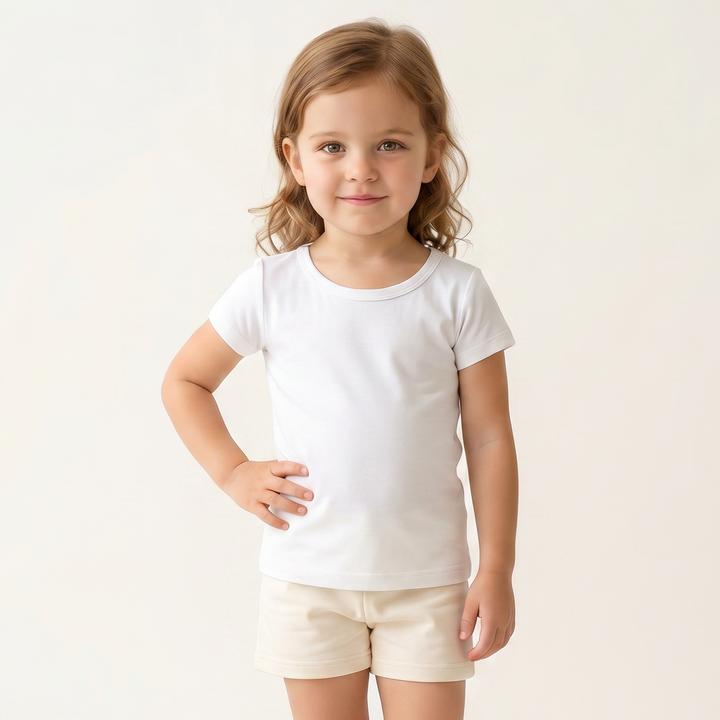 7023 FINE FABRIC SHORT-SLEEVED T-SHIRT