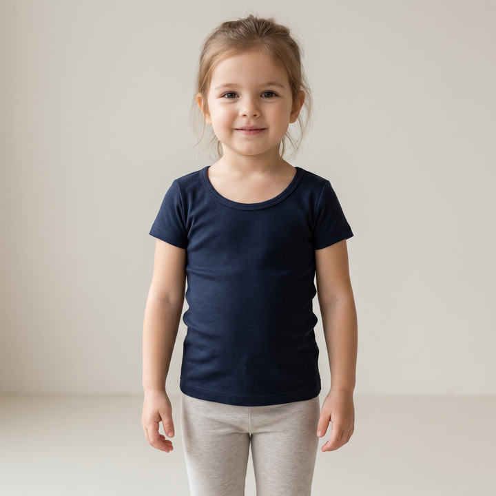 7023 FINE FABRIC SHORT-SLEEVED T-SHIRT