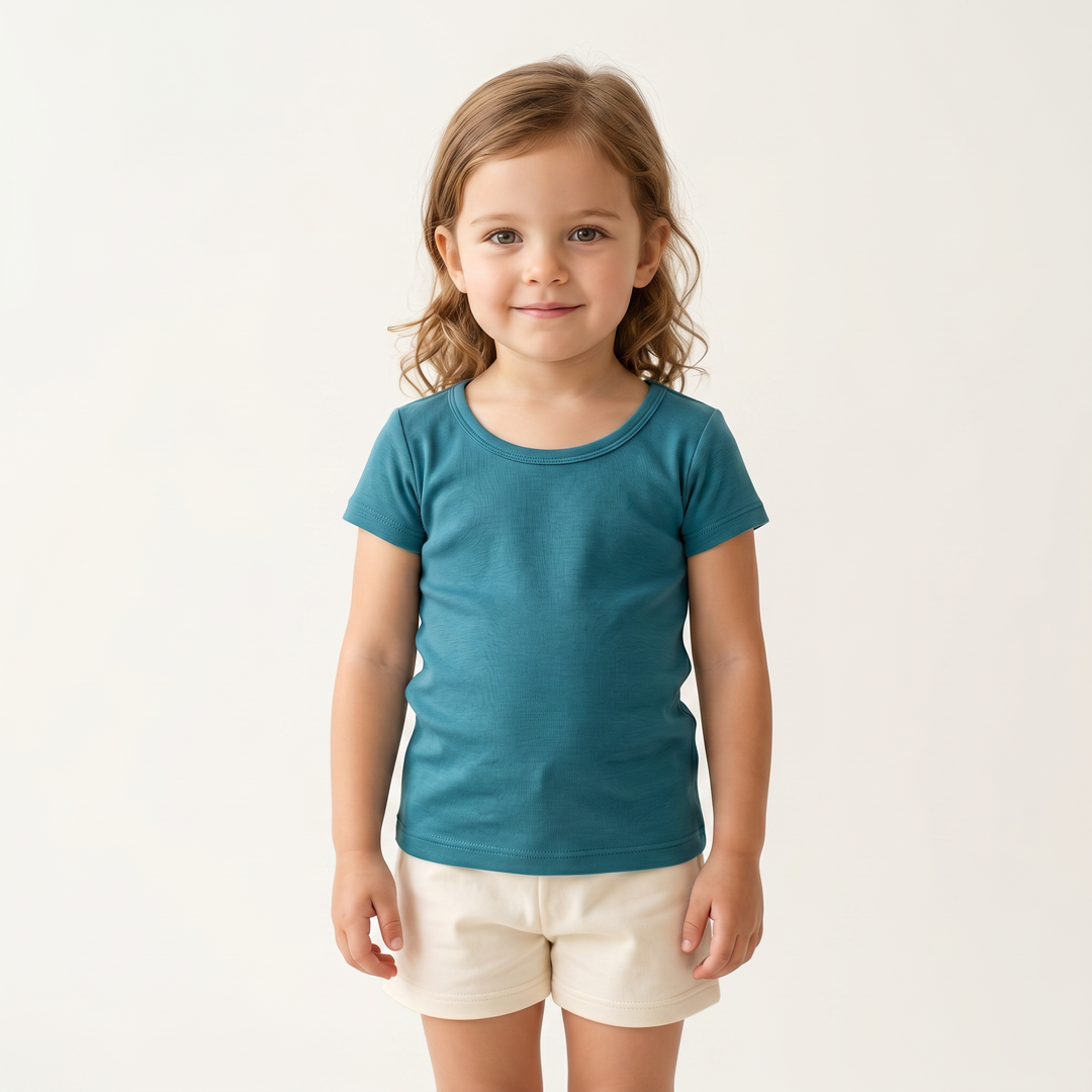 7023 FINE FABRIC SHORT-SLEEVED T-SHIRT