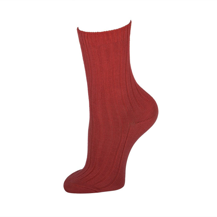 4124 CALCETÍN CANALÉ INVIERNO 076-Rojo