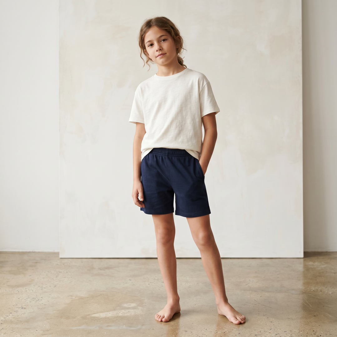 7128 PANTALONES CORTOS UNISEX ALGODÓN - NIÑA - Ferry's - 036 - Marino - 4 - 7128004036000