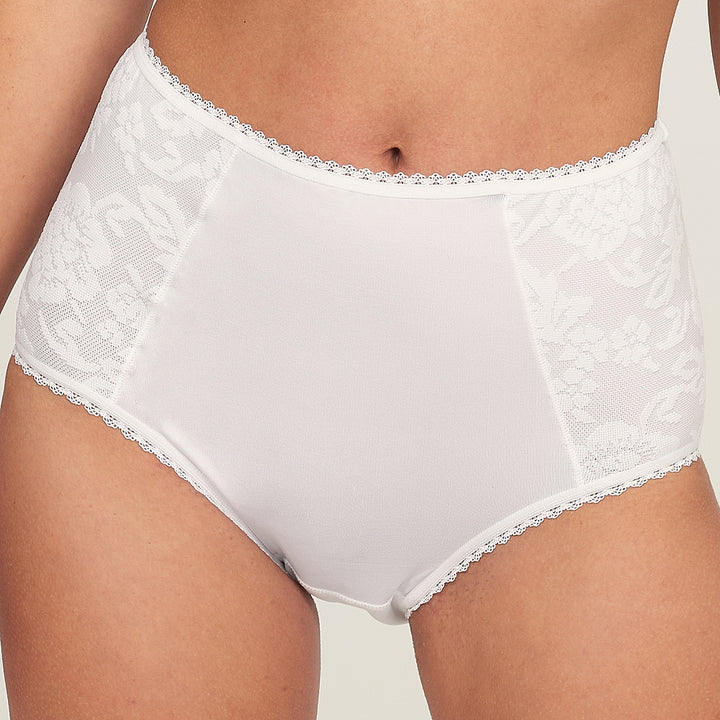 5620 BRAGA JACQUARD SIN COSTURAS LATERALES 000-Blanco