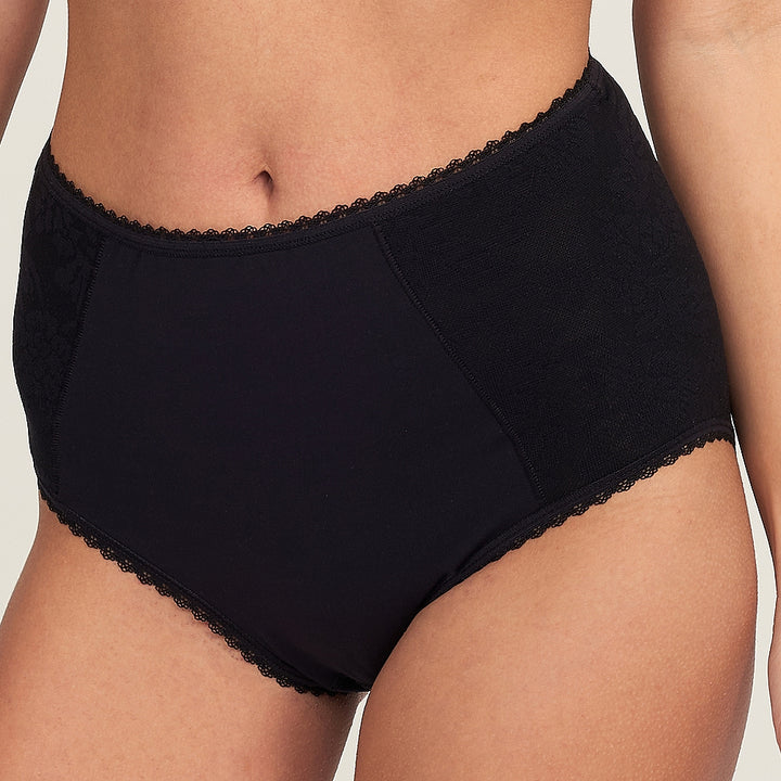 5620b BRAGA JACQUARD SIN COSTURAS LATERALES 009-Negro