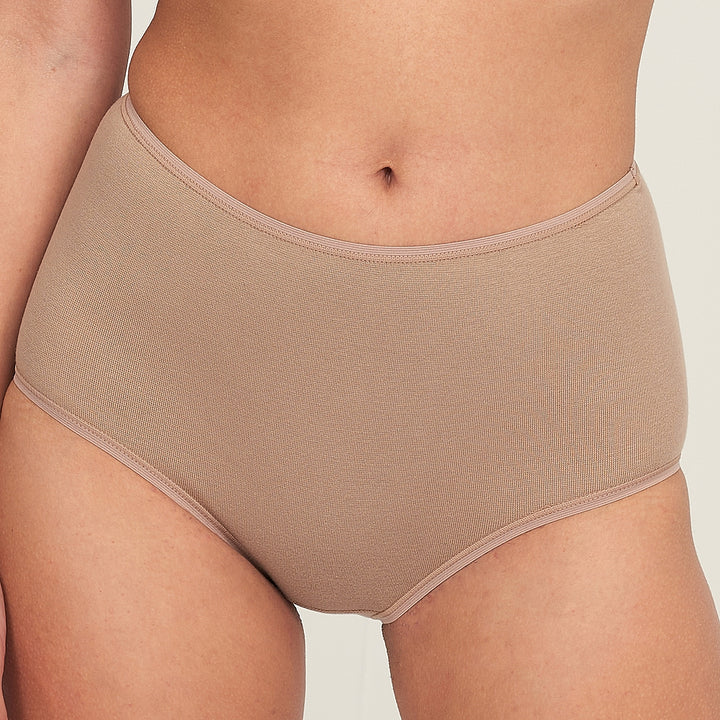 5749 BRAGA ALTA BÁSICA SIN COSTURAS 405-Visón