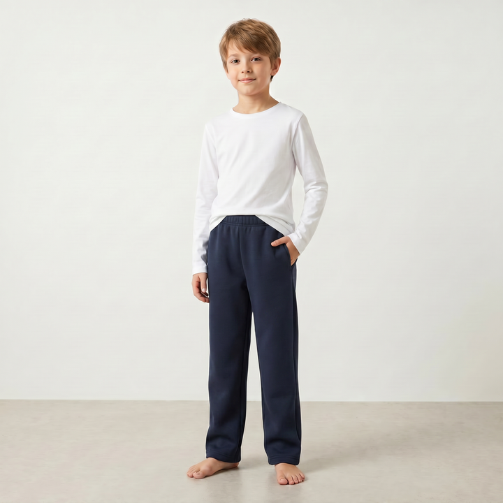 7267 PANTALÓN TÉRMICO CON BOLSILLOS Y CORDÓN - NIÑO - Ferry's - 036 - Marino - 10 - 7267010036000