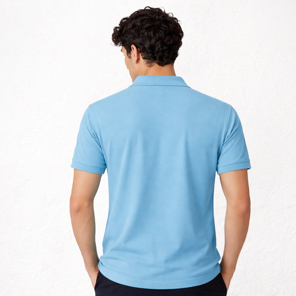 7291b POLO PIQUÉ CON PUÑO. CORTE HOLGADO