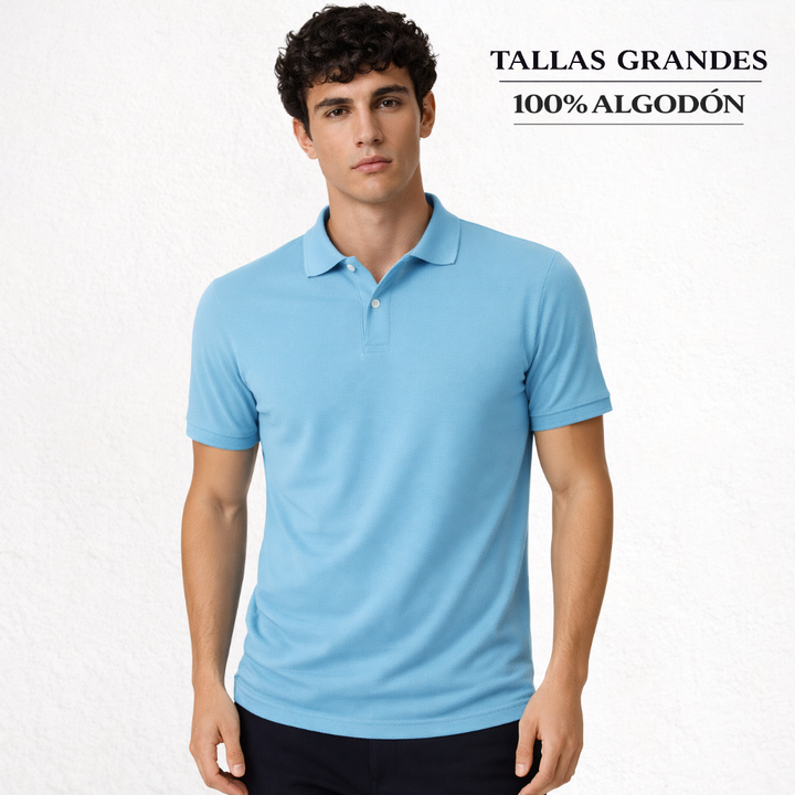 7291b POLO PIQUÉ CON PUÑO. CORTE HOLGADO