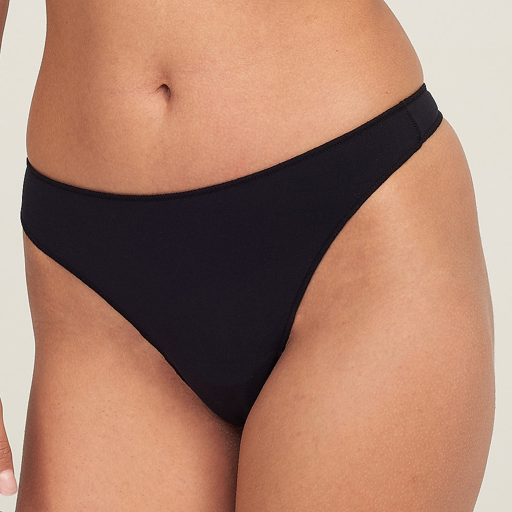 5763 TANGA INVISIBLE 009-Negro