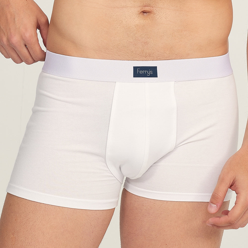 5007 BÓXER CERRADO ADAPTABLE CON GOMA 000-Blanco