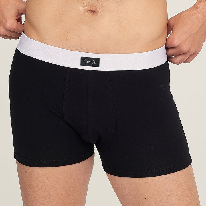 5007 BÓXER CERRADO ADAPTABLE CON GOMA 009-Negro