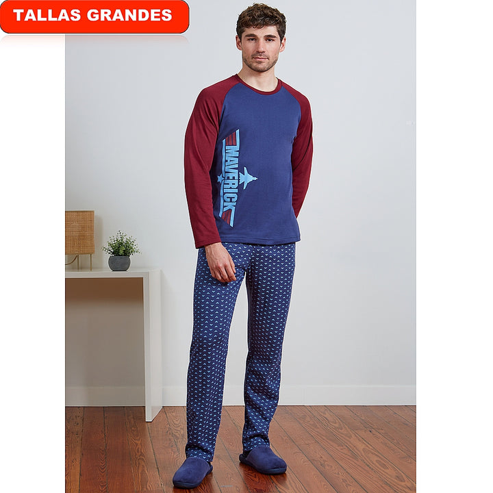 PIJAMA AFELPADO MAVERICK Único 2XL
