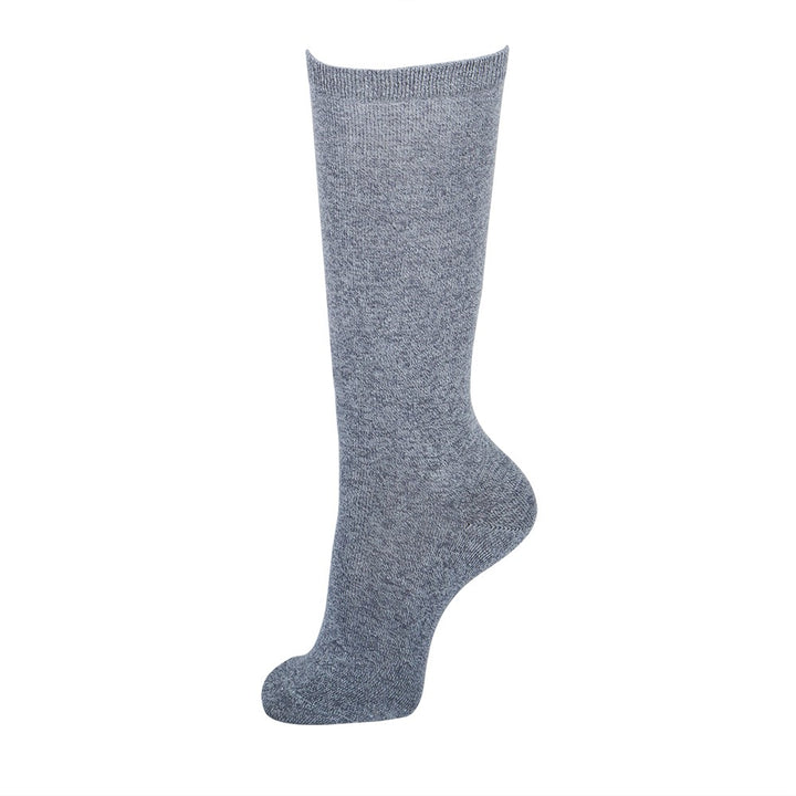 4521 CALCETÍN LISO ALTO INVIERNO 129-Gris Vigoré